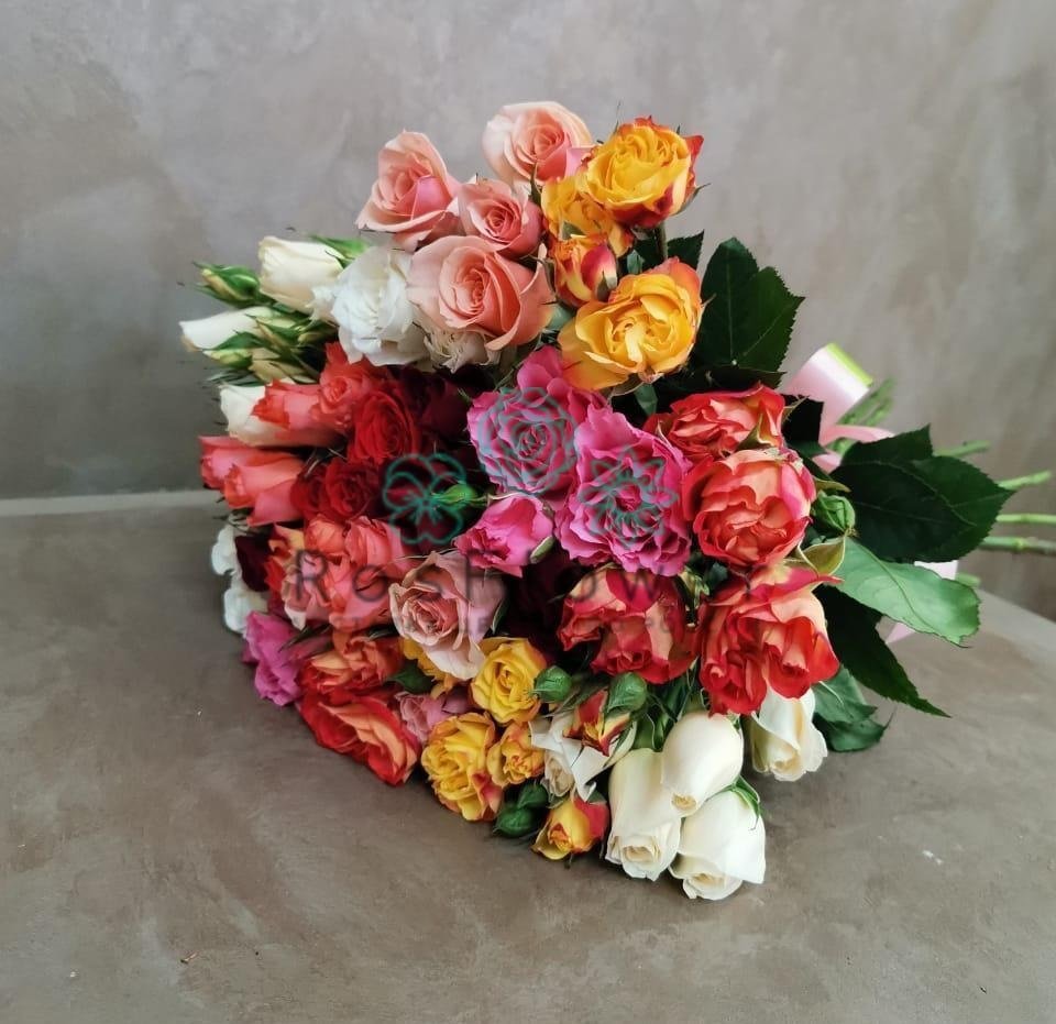 Букет цветов из: Розы в Черемшан