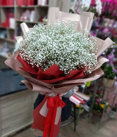 Букет цветов из: Гипсофила в Черемшан