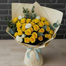 Букет цветов из:  Розы в Черемшан