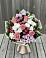 Букет цветов из: Альстромерии, Гвоздики, Розы и Хризантемы в Черемшан