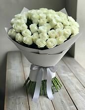 Букет 35 Белых роз в Черемшан