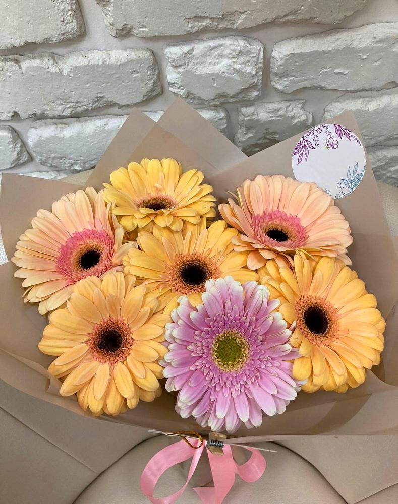 Букет цветов из: Герберы в Черемшан