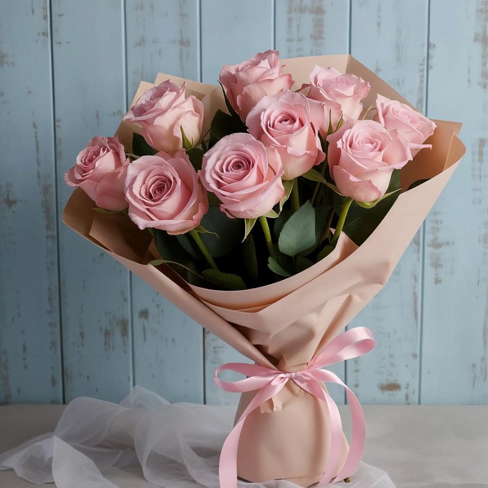 Букет цветов из: Розы в Черемшан