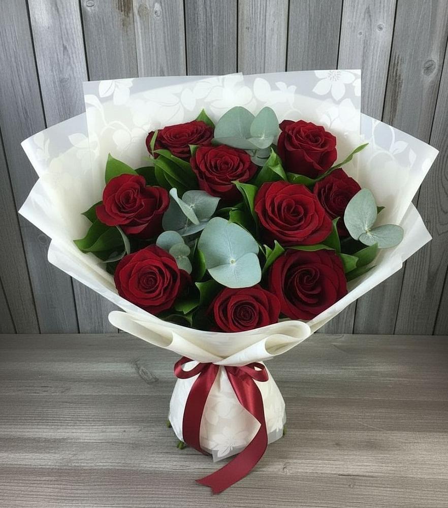 Букет цветов из: Розы в Черемшан