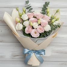 Букет цветов из:  Лизиантусы в Черемшан