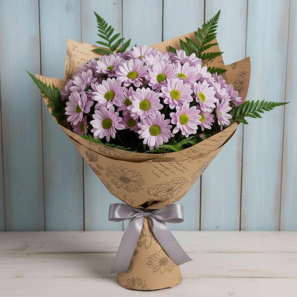 Букет цветов из: Хризантемы в Черемшан