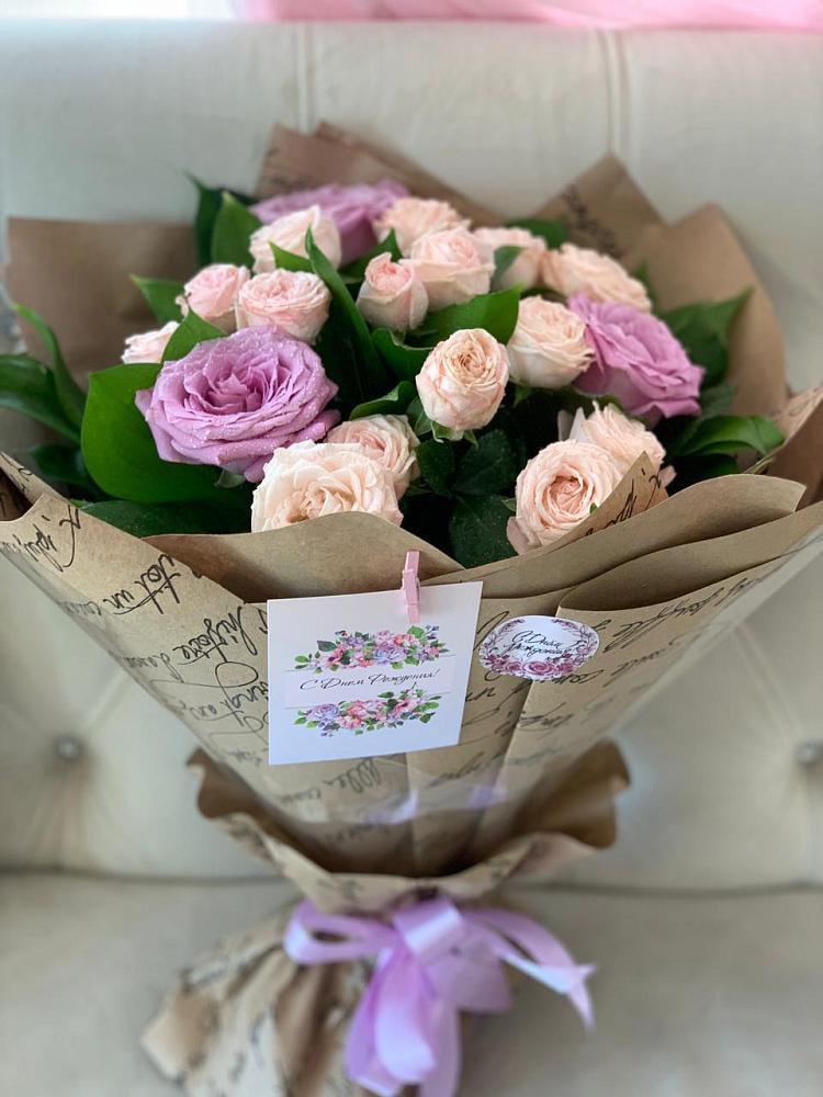 Букет цветов из: Розы в Черемшан