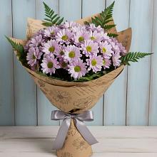 Букет цветов из:  Хризантемы в Черемшан