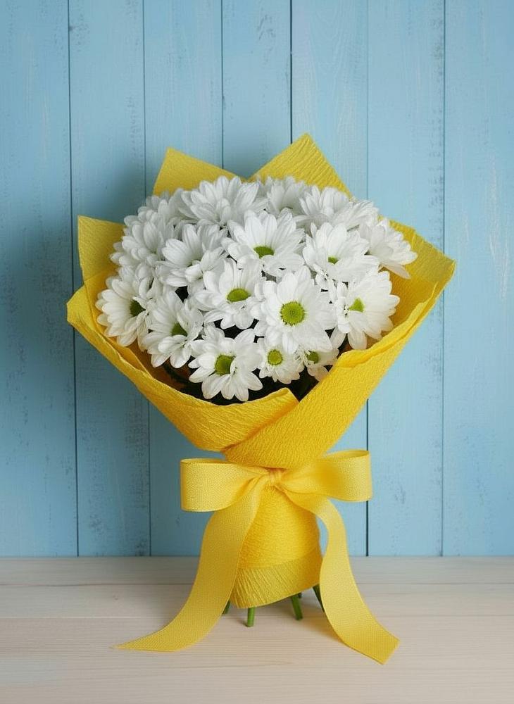 Букет цветов из: Хризантемы в Черемшан