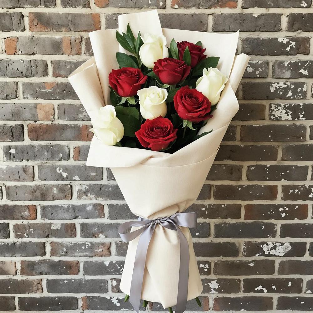 Букет цветов из: Розы в Черемшан