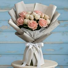 Букет цветов из:  Розы в Черемшан