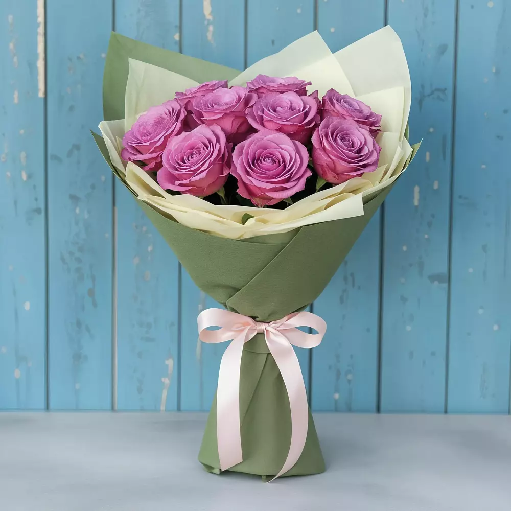 Букет Розы Фёрст Леди в Черемшан