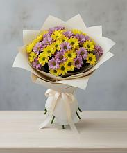 Букет цветов из:  Хризантемы в Черемшан