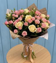 Букет цветов из:  Розы в Черемшан