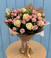 Букет цветов из:  Розы в Черемшан