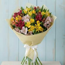 Букет цветов из:  Альстромерии в Черемшан