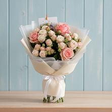 Букет цветов из:  Розы в Черемшан