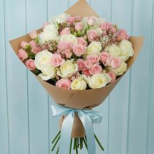 Букет цветов из:  Розы в Черемшан